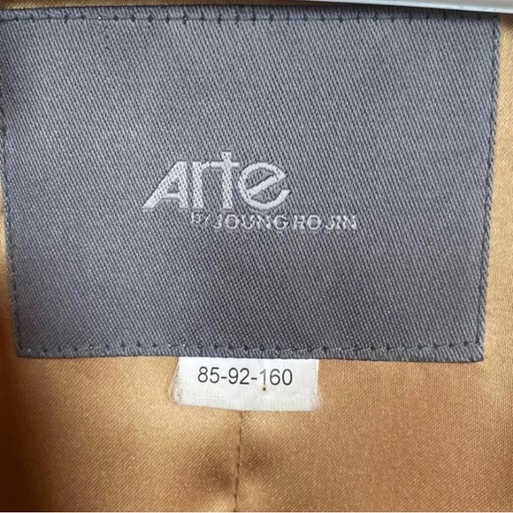 Arte 100% Genuine Real Fox Fur Coat from Korea - Picture 4 of 6